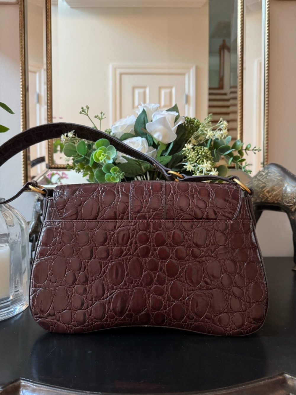 BRAHMIN Vanderbilt Collection Ganache Nerida Shoulder Bag - Picture 3 of 4